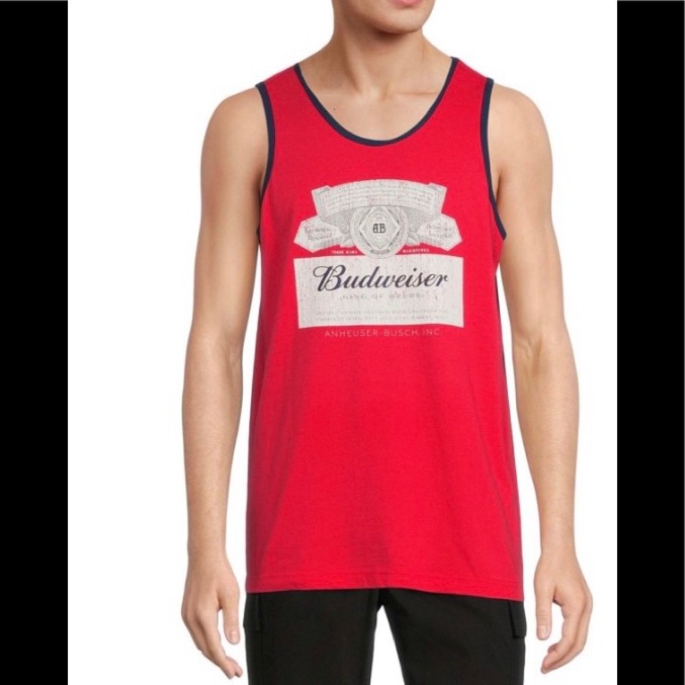 🇺🇸🍻Men’s Tank Top Budweiser King of Beers - Picture 5 of 5